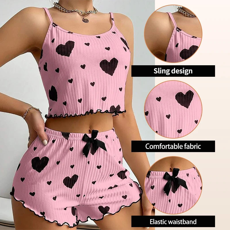 Ensemble Cœur d'Été™ | Léger, Doux & Confortable